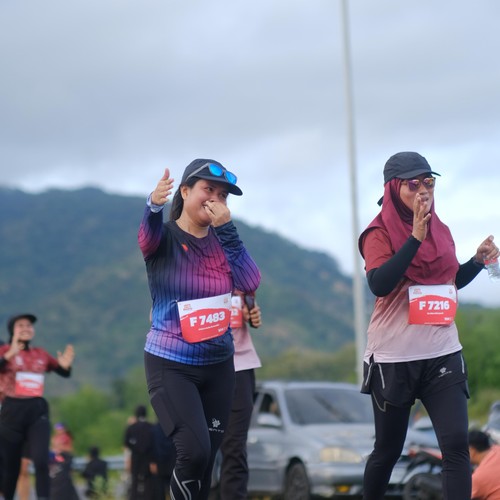 Race photo from KEDIRI HALF MARATHON 2026