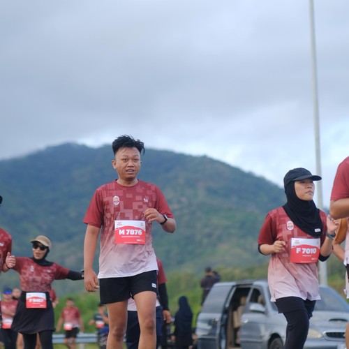 Race photo from KEDIRI HALF MARATHON 2026