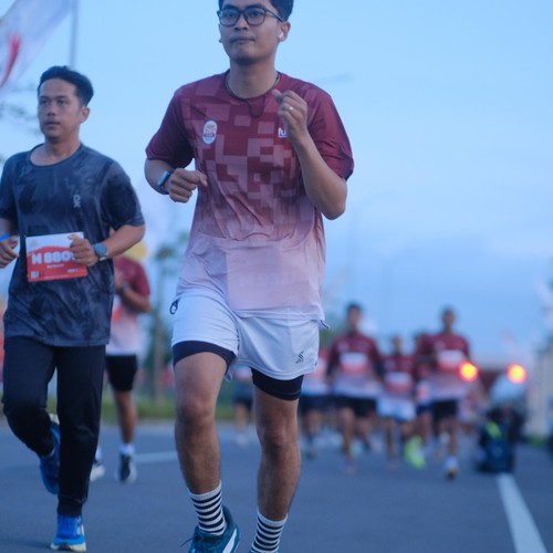 Race photo from KEDIRI HALF MARATHON 2026