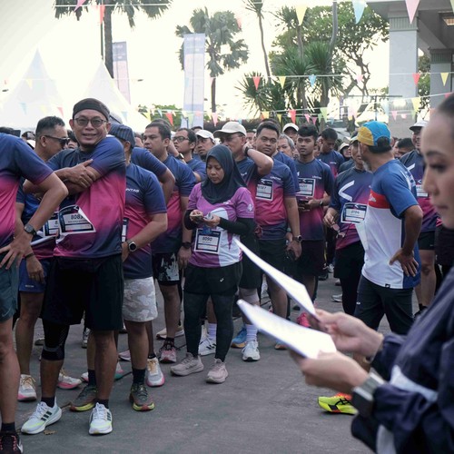 Race photo from LINTAS TEKNOLOGI SOLUTIONS DAY