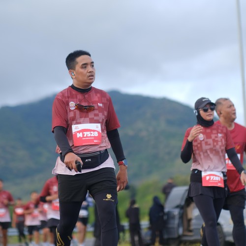 Race photo from KEDIRI HALF MARATHON 2026