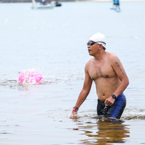 Race photo from Belitung Multisport Festival