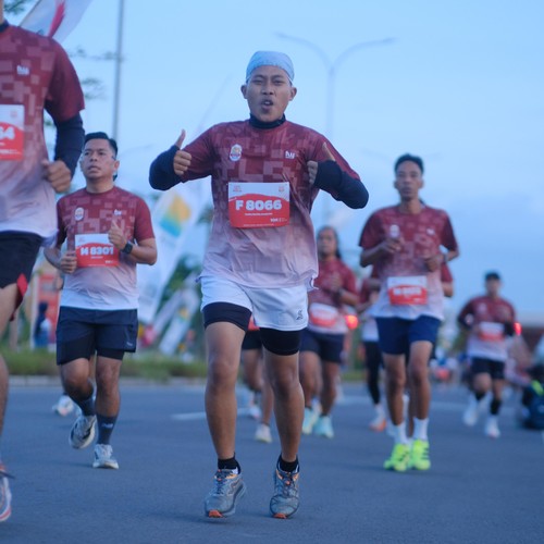 Race photo from KEDIRI HALF MARATHON 2026