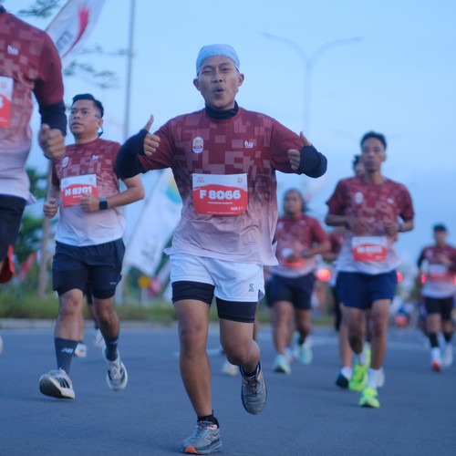 Race photo from KEDIRI HALF MARATHON 2026