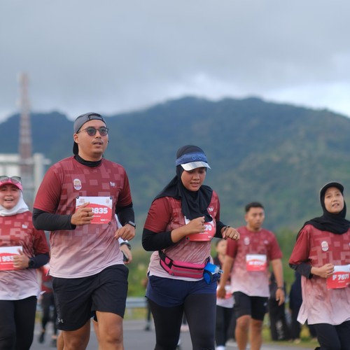 Race photo from KEDIRI HALF MARATHON 2026