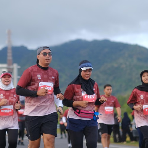 Race photo from KEDIRI HALF MARATHON 2026