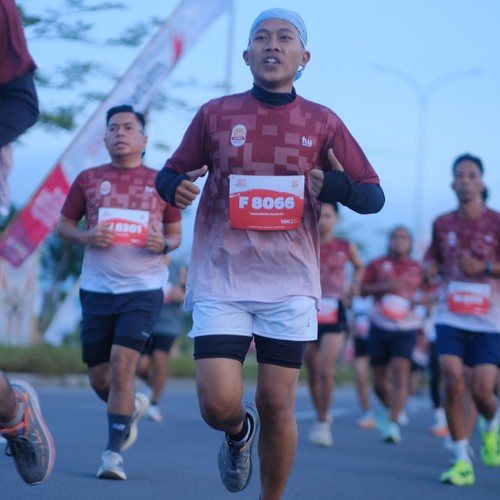 Race photo from KEDIRI HALF MARATHON 2026