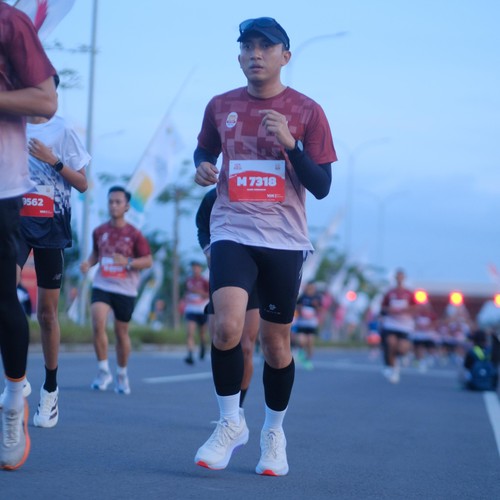 Race photo from KEDIRI HALF MARATHON 2026