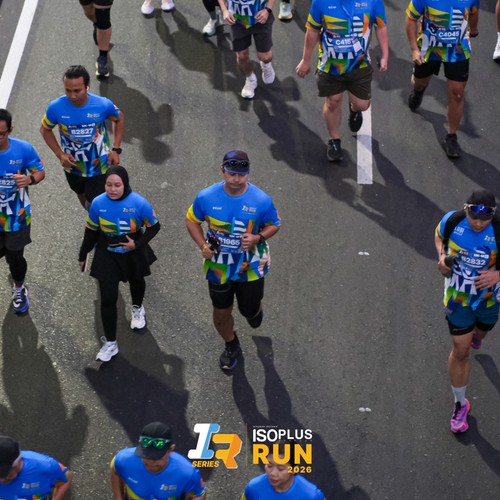 Race photo from ISOPLUS RUN 2026 - JAKARTA