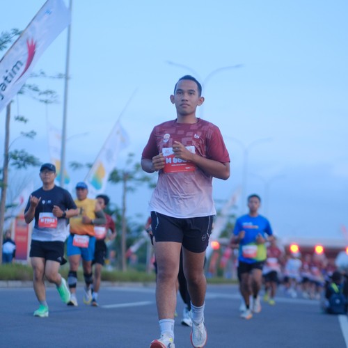Race photo from KEDIRI HALF MARATHON 2026