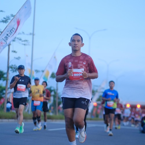 Race photo from KEDIRI HALF MARATHON 2026
