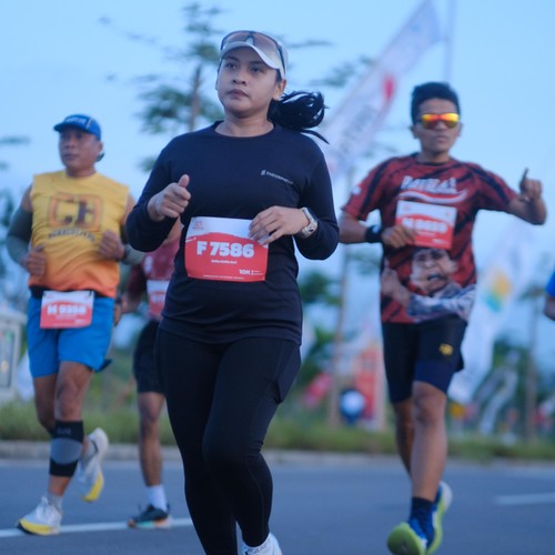 Race photo from KEDIRI HALF MARATHON 2026