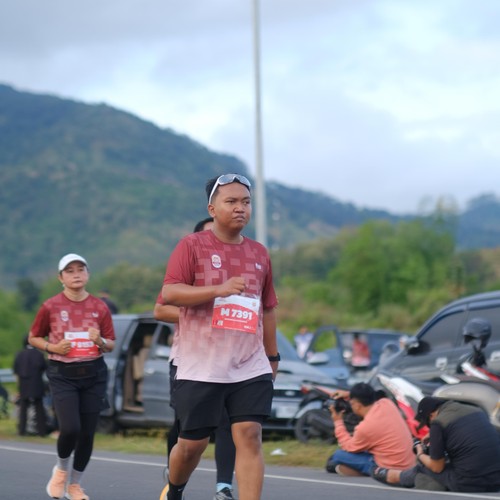 Race photo from KEDIRI HALF MARATHON 2026
