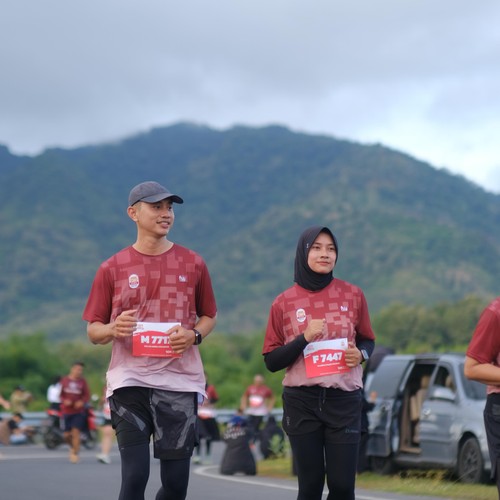Race photo from KEDIRI HALF MARATHON 2026