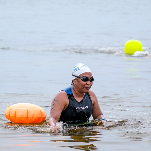Race photo from Belitung Multisport Festival