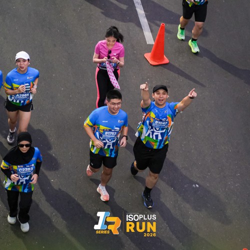 Race photo from ISOPLUS RUN 2026 - JAKARTA