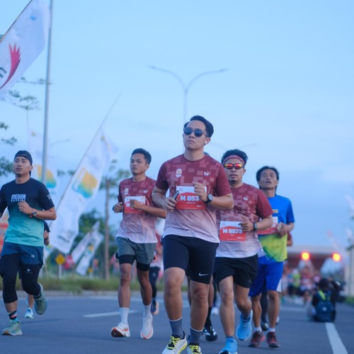 Race photo from KEDIRI HALF MARATHON 2026
