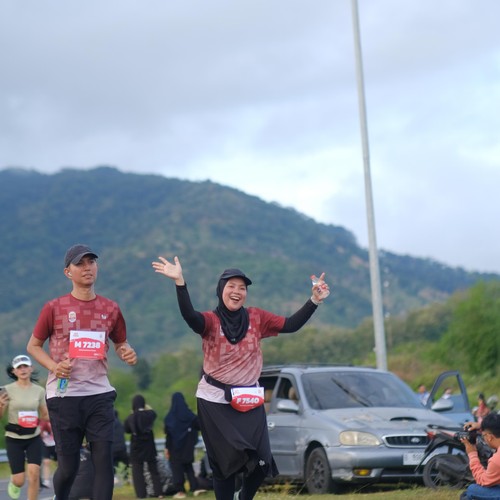 Race photo from KEDIRI HALF MARATHON 2026