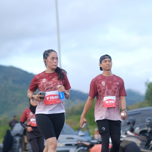 Race photo from KEDIRI HALF MARATHON 2026