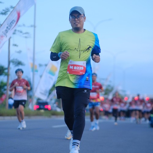 Race photo from KEDIRI HALF MARATHON 2026