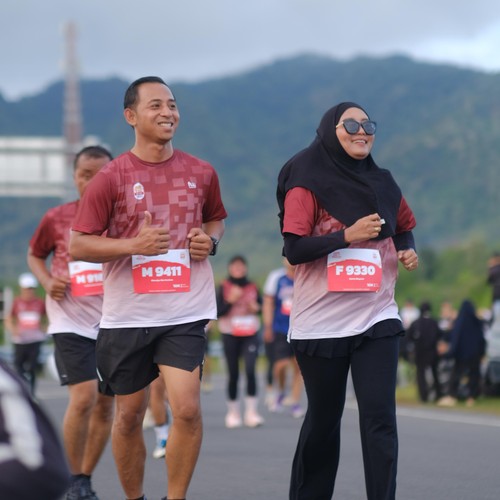 Race photo from KEDIRI HALF MARATHON 2026