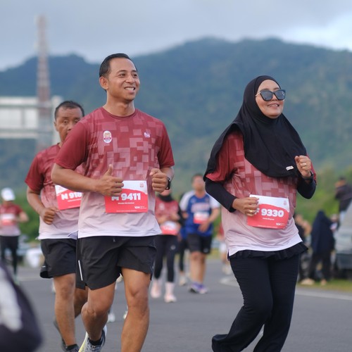 Race photo from KEDIRI HALF MARATHON 2026