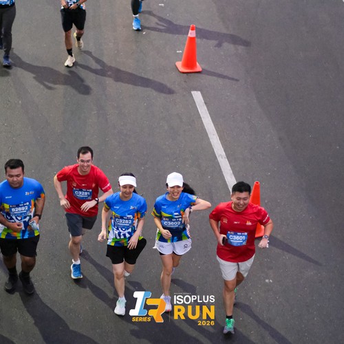 Race photo from ISOPLUS RUN 2026 - JAKARTA