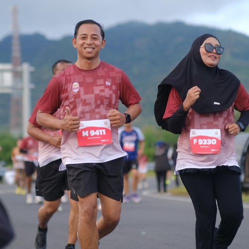Race photo from KEDIRI HALF MARATHON 2026