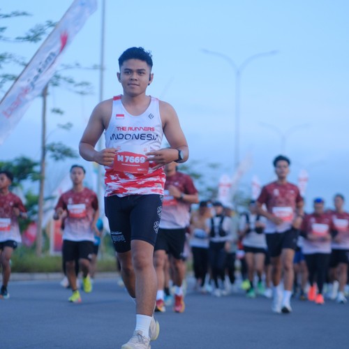 Race photo from KEDIRI HALF MARATHON 2026