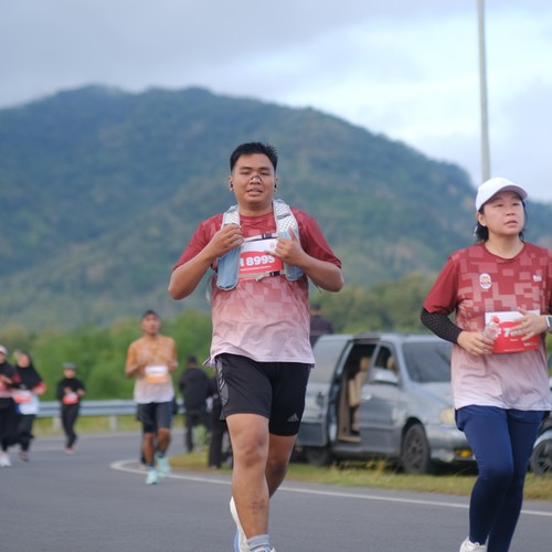 Race photo from KEDIRI HALF MARATHON 2026