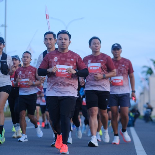 Race photo from KEDIRI HALF MARATHON 2026