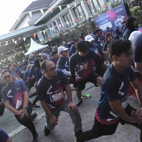 Race photo from LINTAS TEKNOLOGI SOLUTIONS DAY
