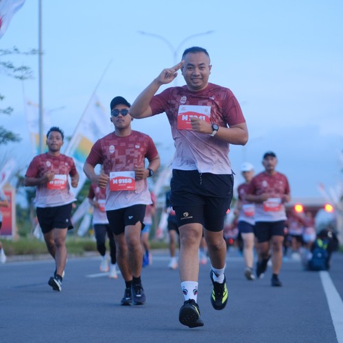 Race photo from KEDIRI HALF MARATHON 2026