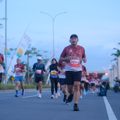 Race photo from KEDIRI HALF MARATHON 2026