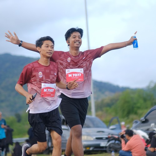 Race photo from KEDIRI HALF MARATHON 2026