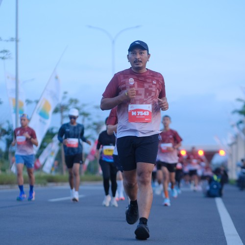 Race photo from KEDIRI HALF MARATHON 2026