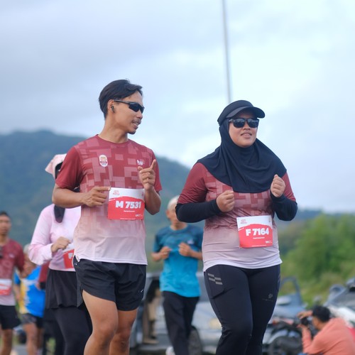 Race photo from KEDIRI HALF MARATHON 2026