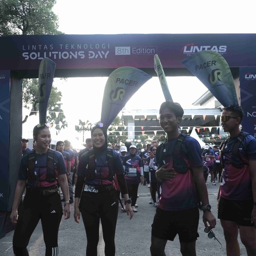 Race photo from LINTAS TEKNOLOGI SOLUTIONS DAY