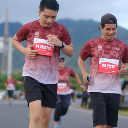 Race photo from KEDIRI HALF MARATHON 2026