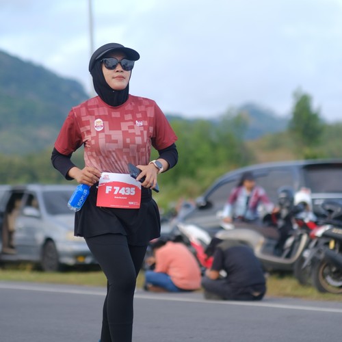 Race photo from KEDIRI HALF MARATHON 2026