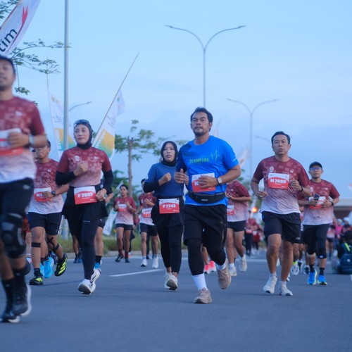 Race photo from KEDIRI HALF MARATHON 2026