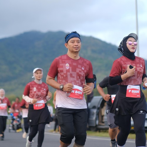 Race photo from KEDIRI HALF MARATHON 2026