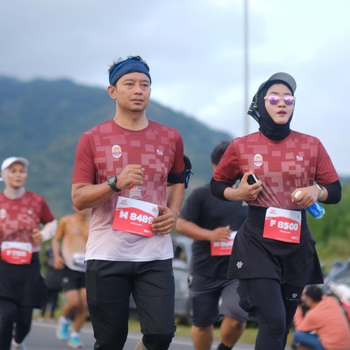 Race photo from KEDIRI HALF MARATHON 2026