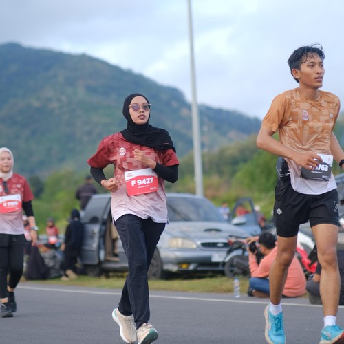 Race photo from KEDIRI HALF MARATHON 2026