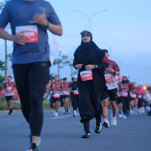 Race photo from KEDIRI HALF MARATHON 2026