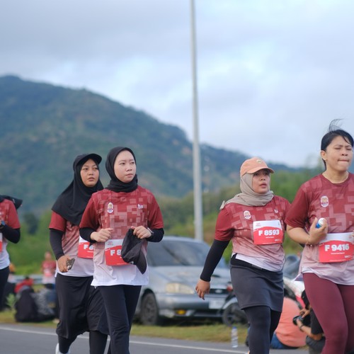 Race photo from KEDIRI HALF MARATHON 2026