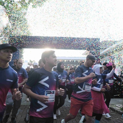 Race photo from LINTAS TEKNOLOGI SOLUTIONS DAY