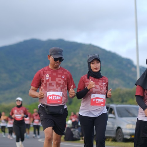 Race photo from KEDIRI HALF MARATHON 2026