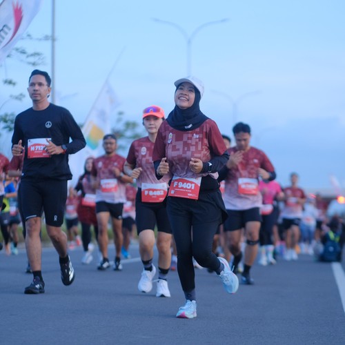 Race photo from KEDIRI HALF MARATHON 2026