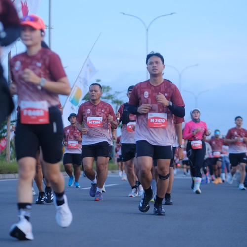 Race photo from KEDIRI HALF MARATHON 2026